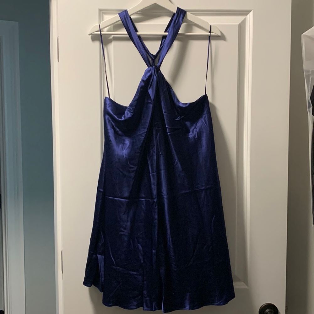 Silk/satin cocktail dress Banana Republic